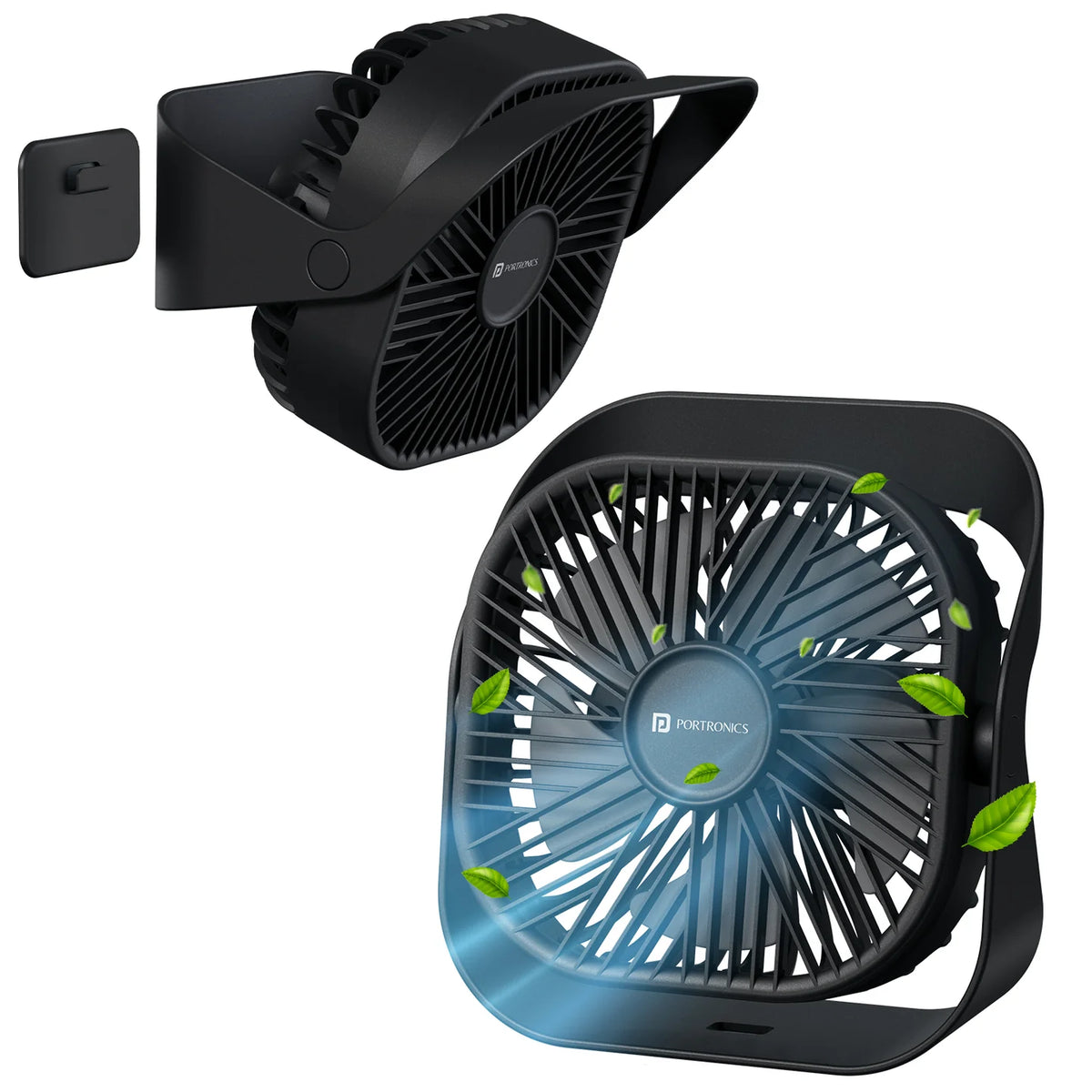 CoolCube Mini 2000mAh Portable Desk Fan
