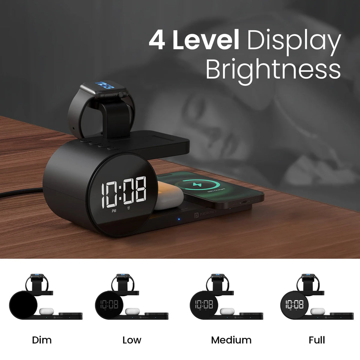 Freedom 6 15W 5-in-1 Wireless Charging Station