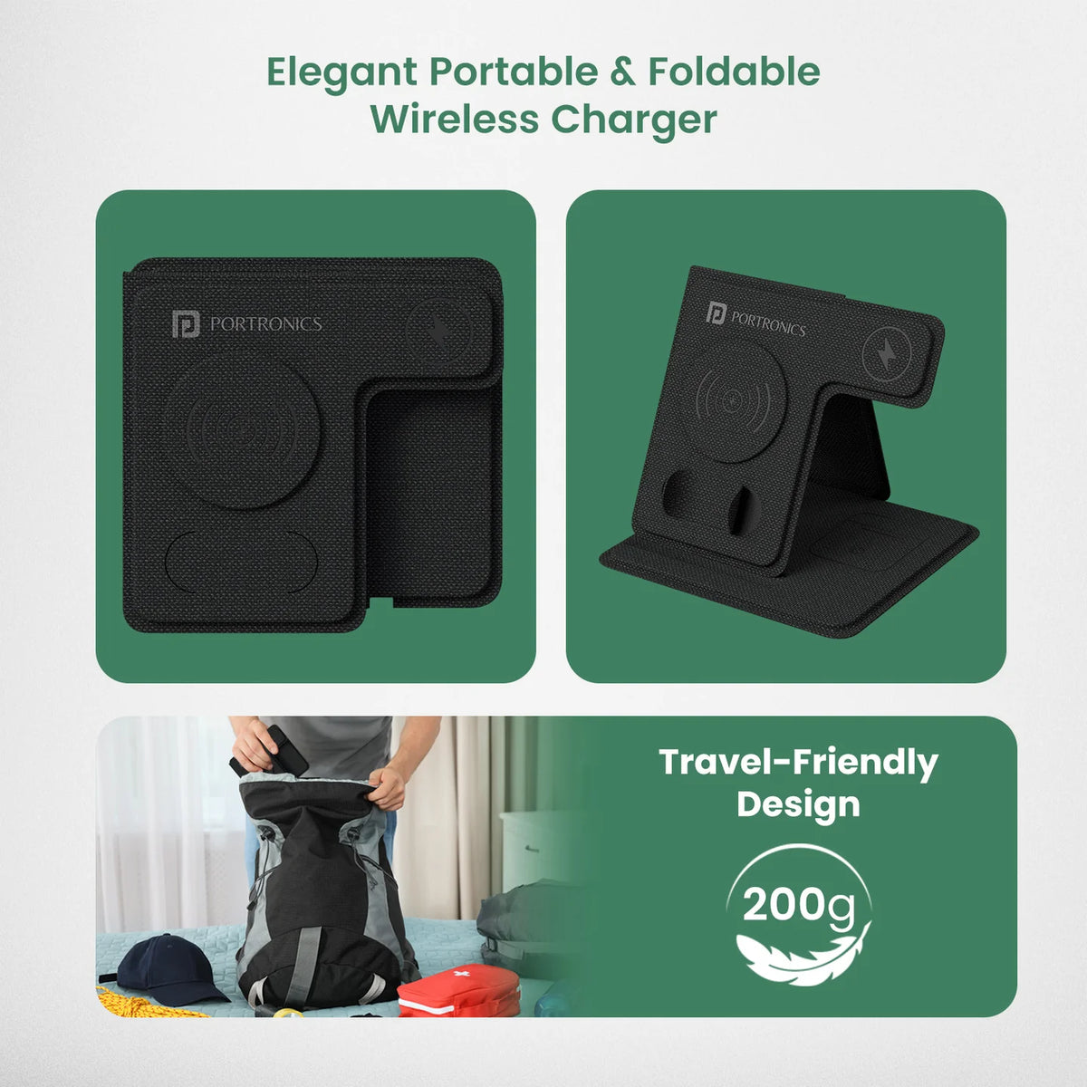 Freedom Fold 3 15W 3-in-1 Wireless Charger