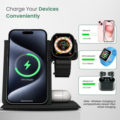 Freedom Fold 3 15W 3-in-1 Wireless Charger