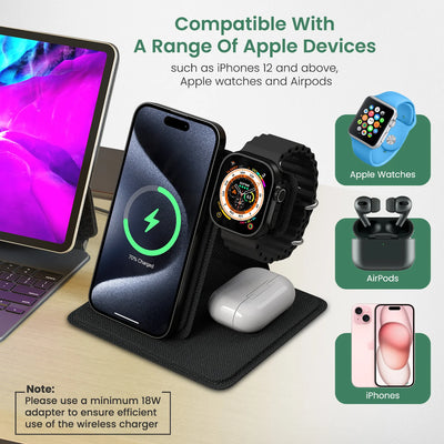 Freedom Fold 3 15W 3-in-1 Wireless Charger