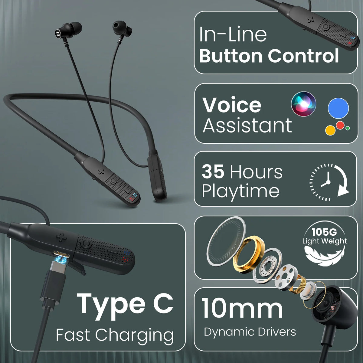 Harmonics Z13 Wireless Neckband