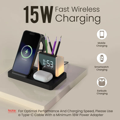 Freedom 5 15W Wireless Charger Photo Frame