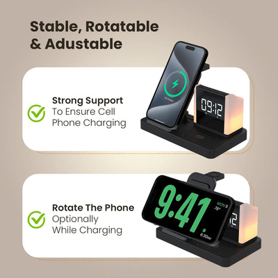 Freedom 5 15W Wireless Charger Photo Frame