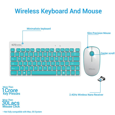 Key2 Wireless Keyboard Mouse