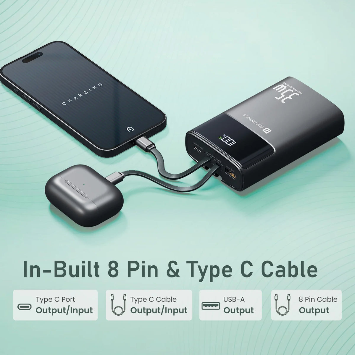 Titan 35 20000mAh Fast Charging Powerbank
