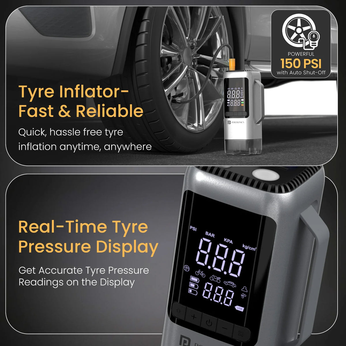 6-in-1 Car Emergency Utility Station Vayu Cop