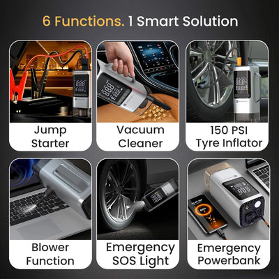 6-in-1 Car Emergency Utility Station Vayu Cop