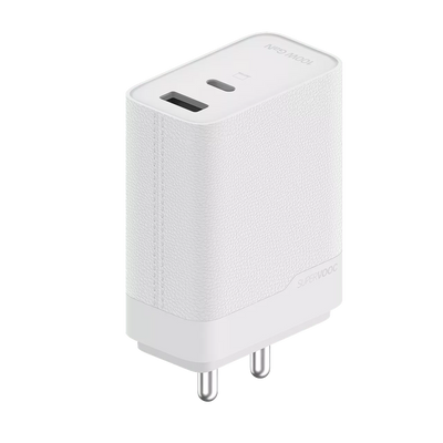 100W SUPERVOOC GaN Dual-Port Power Adapter 