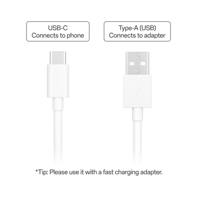 VOOC Power Cable - USB-A to USB-C 